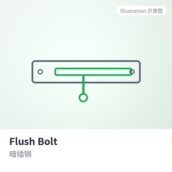 Flush Bolt 暗插销-singiyuan.com